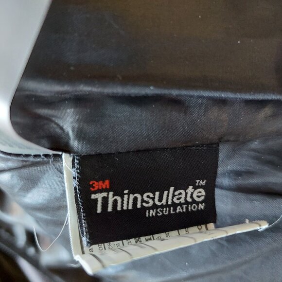 Danier Chloe Leather Fur Collar Purple Lined Jacket Coat Mid Length Sz S/8/UK12 - Picture 14 of 14